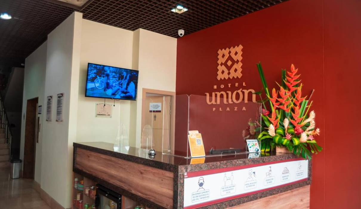 Reception Union Plaza Hotel Montería